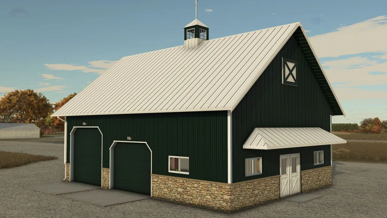 Workshop With Post Lifts FS25 - screenshot 2