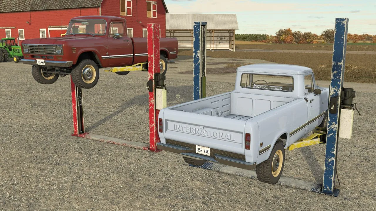 Two Post Lift FS25 - screenshot 1