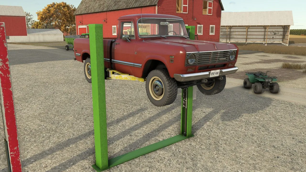 Two Post Lift FS25 - screenshot 3