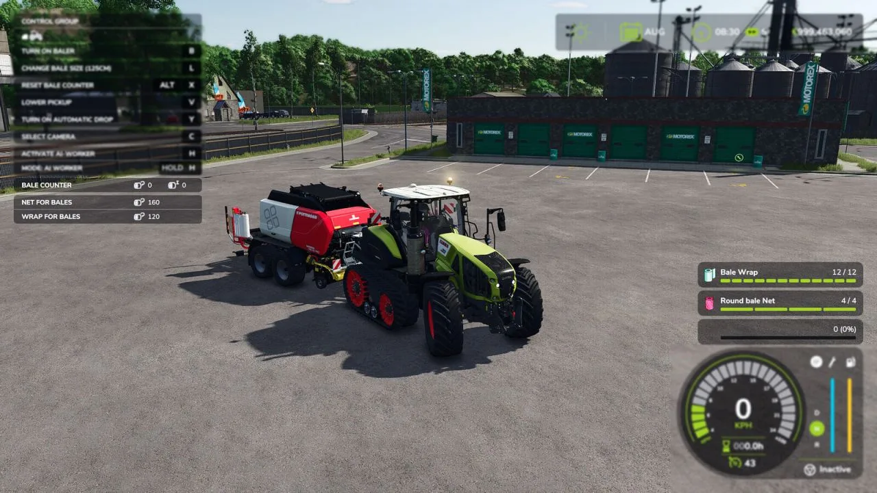 Remaining Bales FS25 - screenshot 3