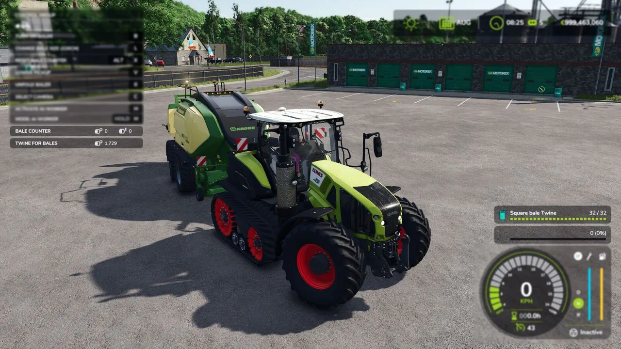 Remaining Bales FS25 - screenshot 2