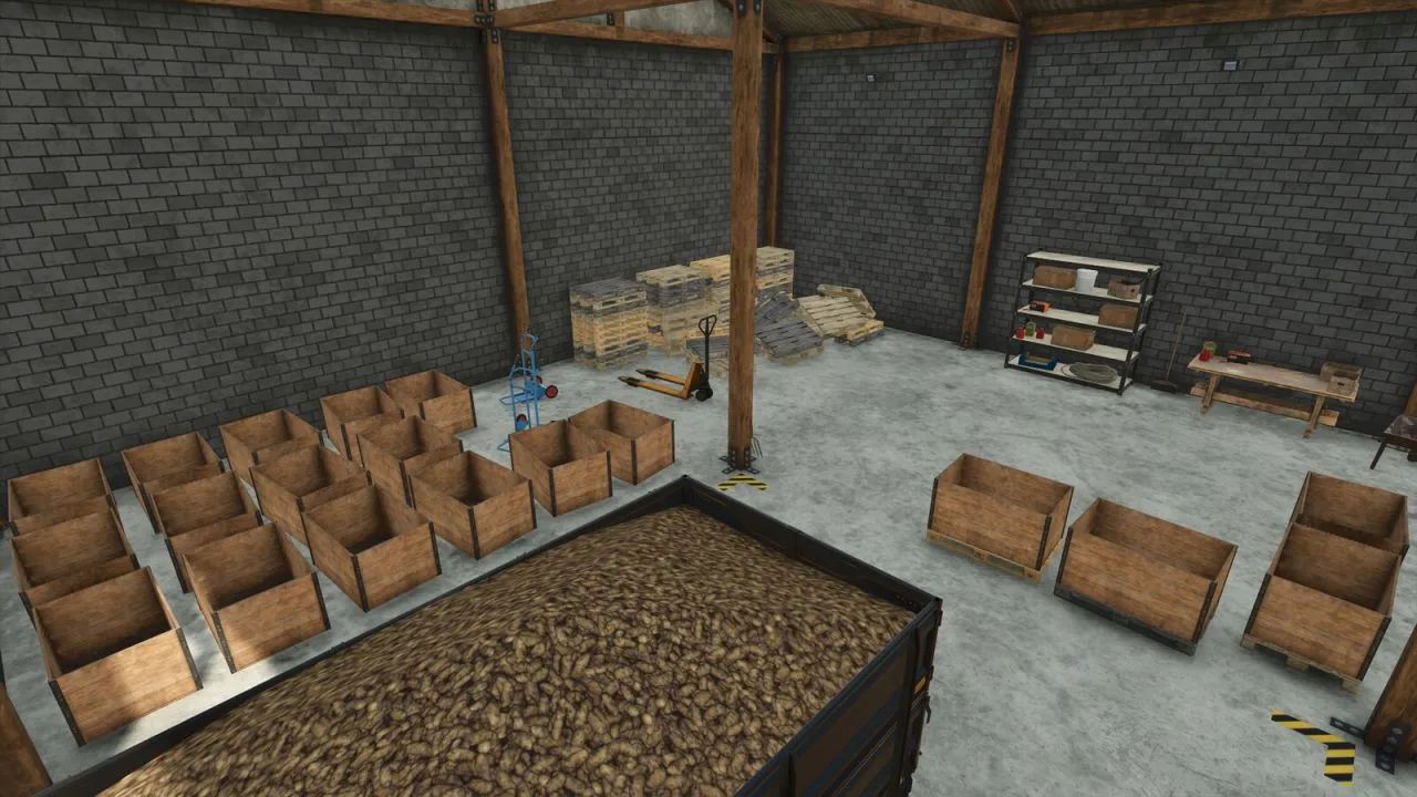 Potato Sorting Factory FS25 - screenshot 3