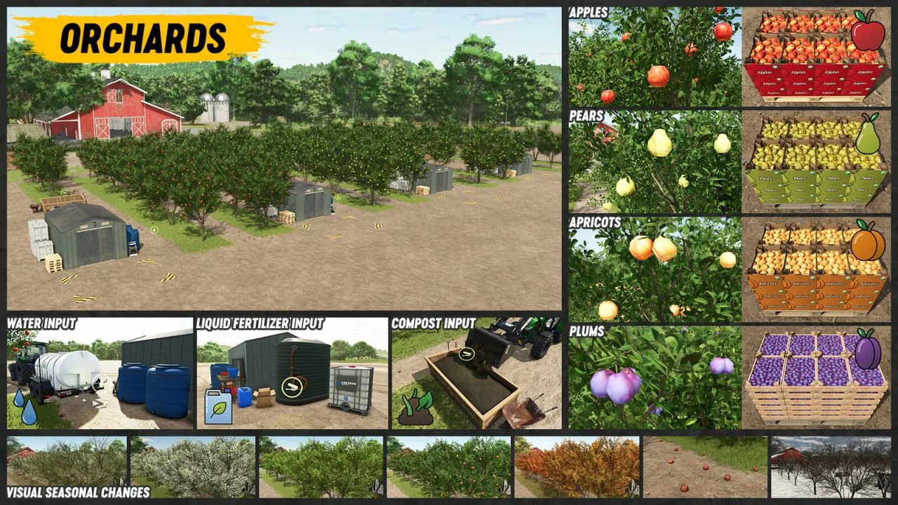 Orchards And Greenhouses FS25 - screenshot 1