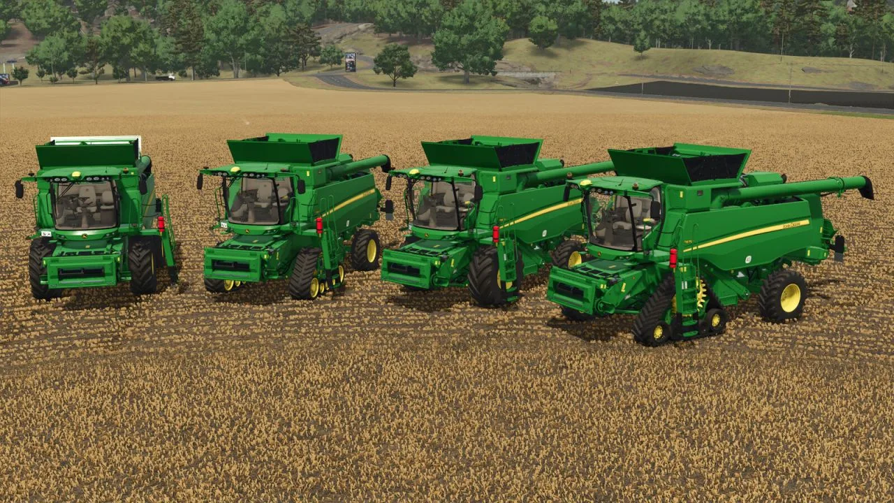 John Deere T-Series And 600X Headers FS25