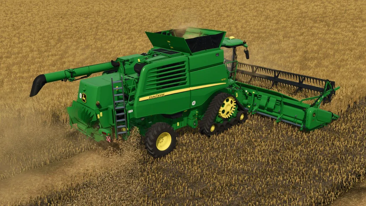 John Deere T-Series And 600X Headers FS25