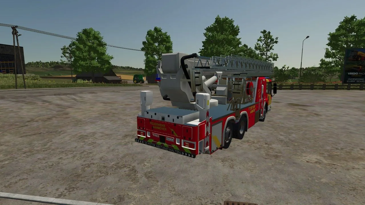 Mercedes-Benz Econic WISS TMB (Hannover Fire Department) FS25 - screenshot 2