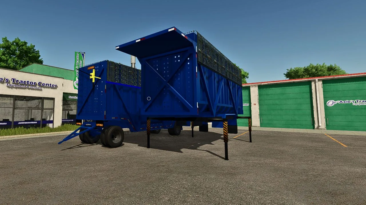 Sugarcane Trailer FS25 - screenshot 1