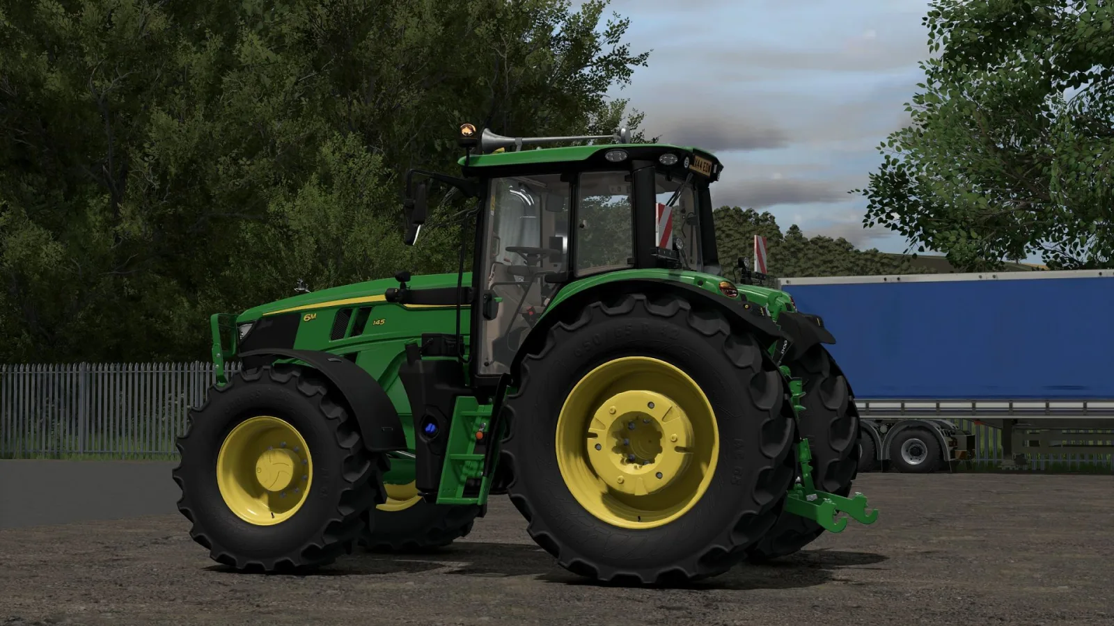 John Deere 6145M Medium Frame FS25 - screenshot 2