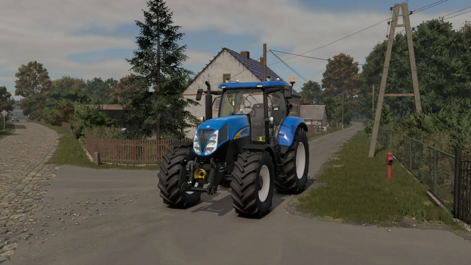 New Holland T6000 High Bonnet Series FS25 - screenshot 3
