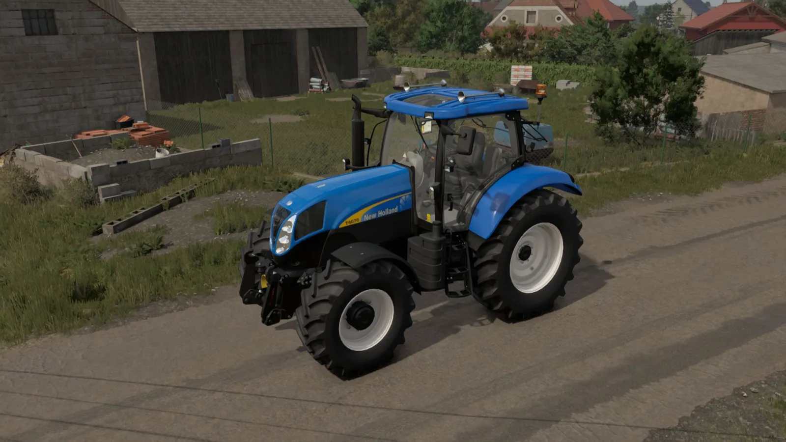 New Holland T6000 High Bonnet Series FS25 - screenshot 1