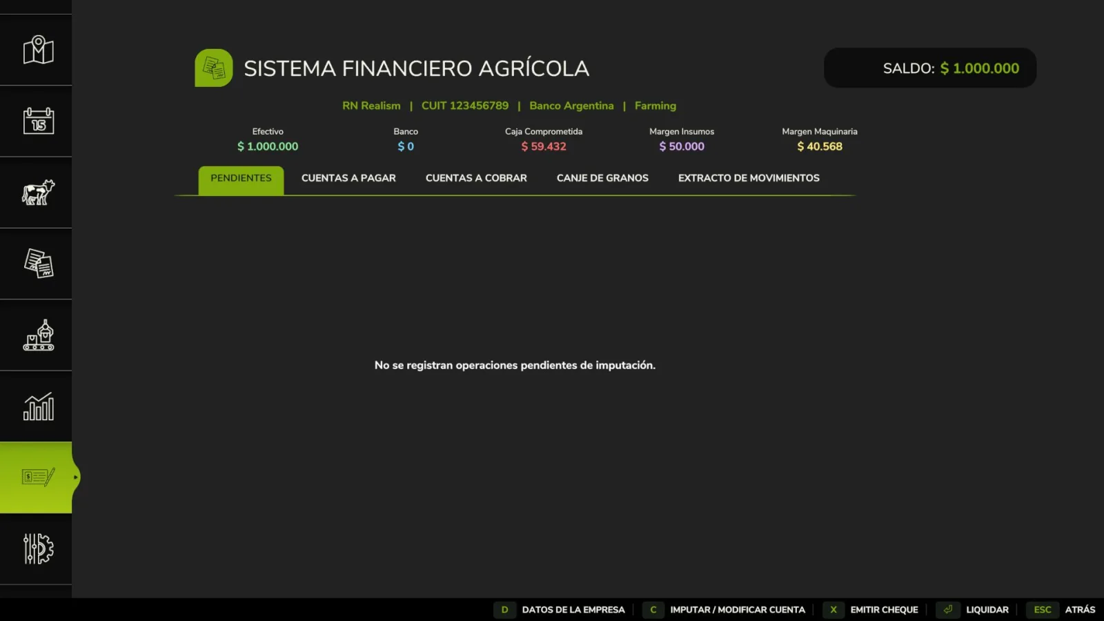 Agricultural Financial System FS25 - screenshot 3