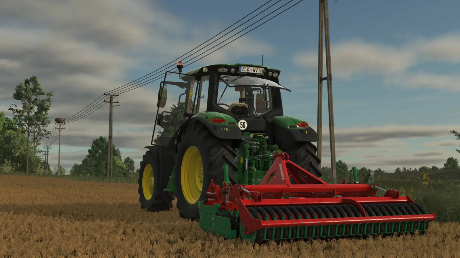 John Deere 6M Series FS25 - screenshot 3