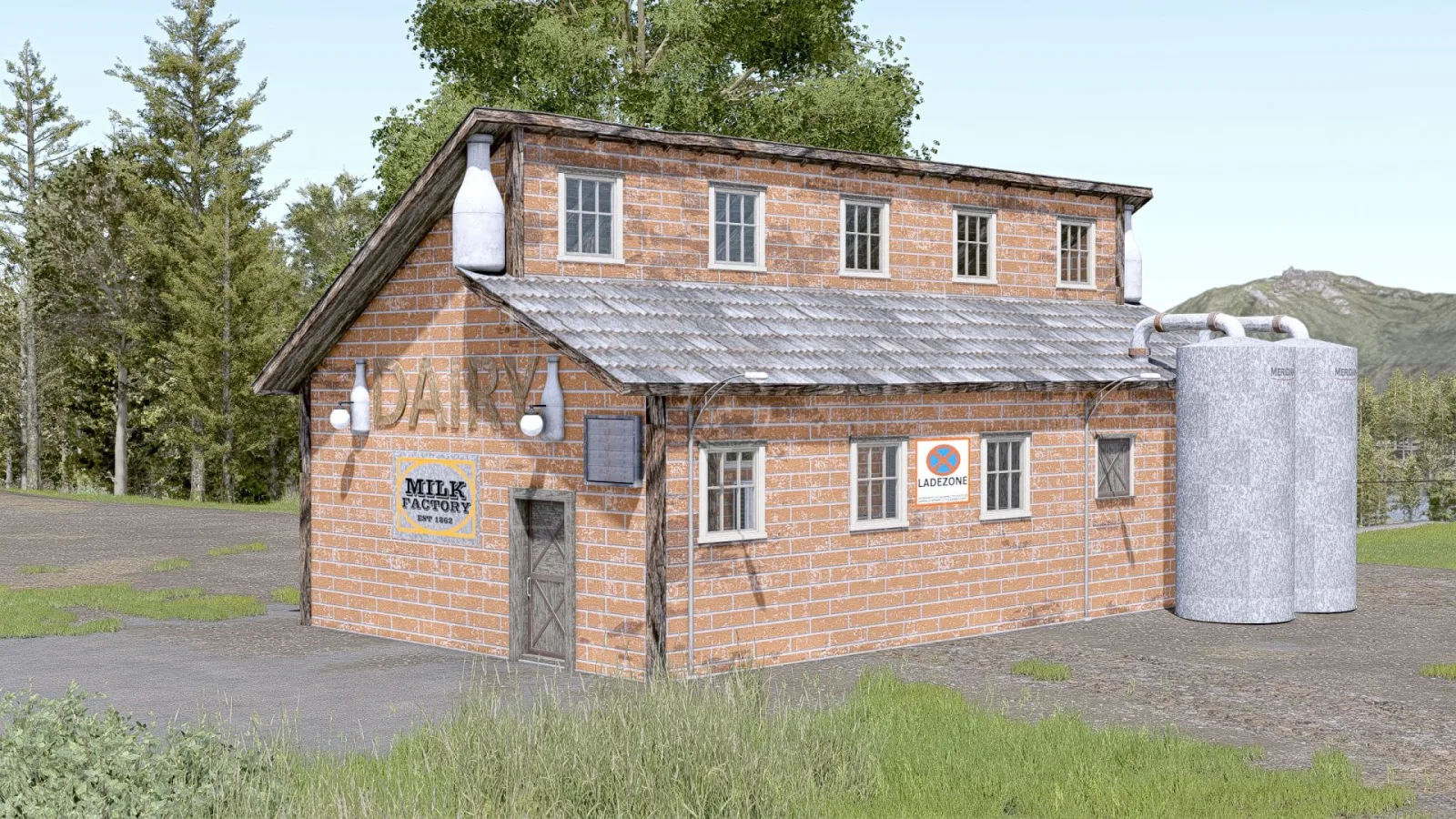 DF Industries Farm Dairy FS25 - screenshot 1