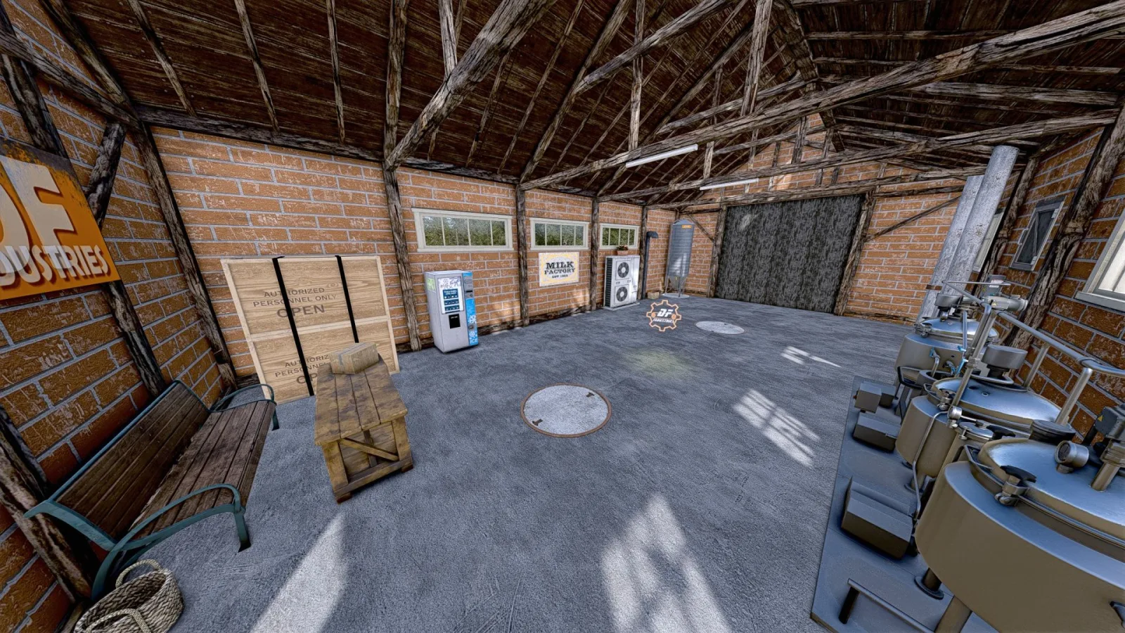 DF Industries Farm Dairy FS25 - screenshot 3