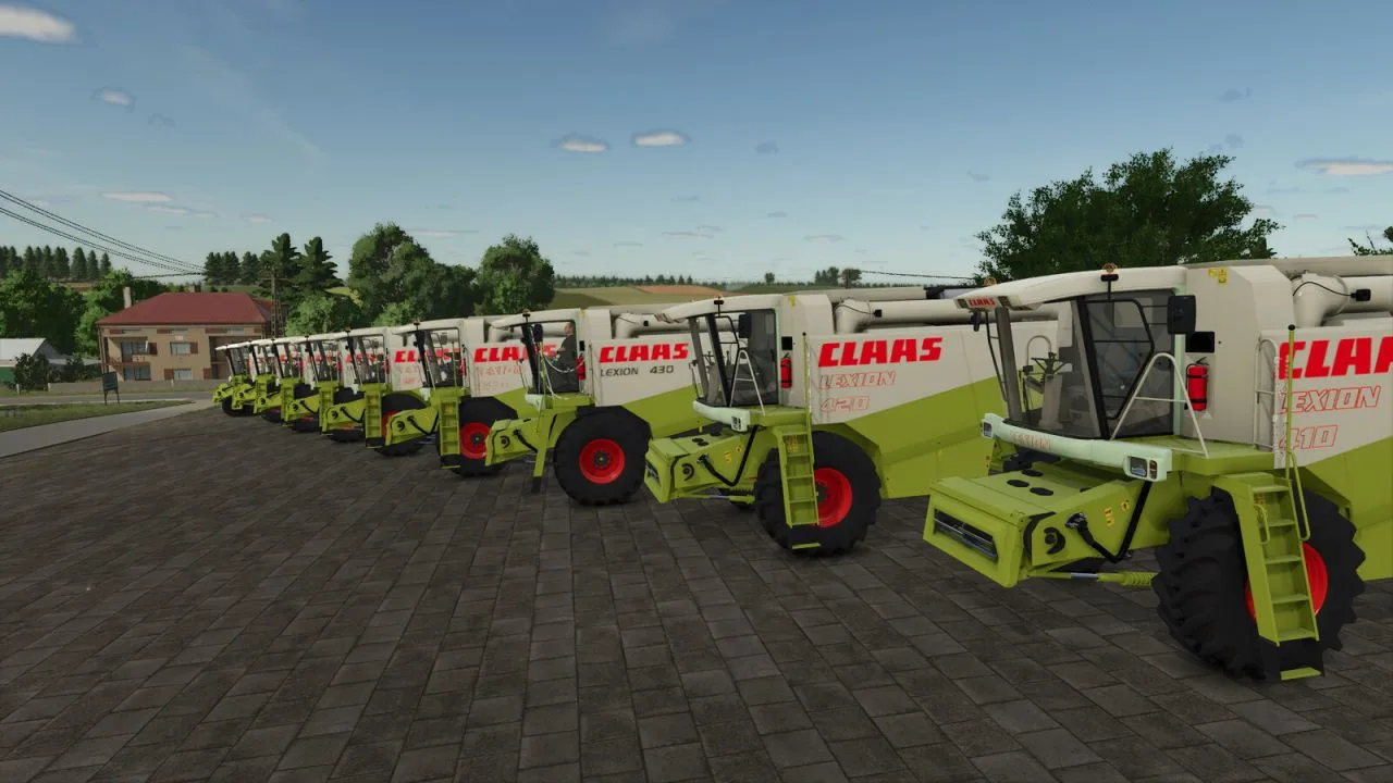 CLAAS Lexion 410-480 FS25