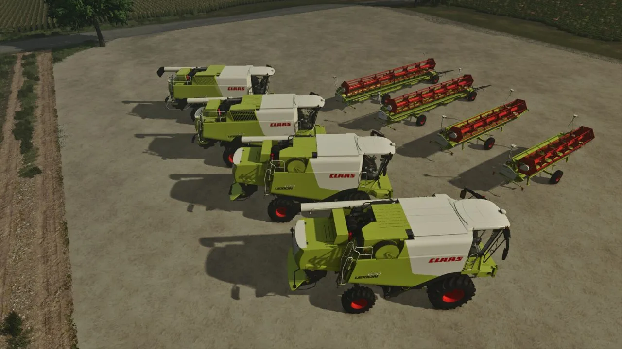 CLAAS Lexion 600-700 Series FS25