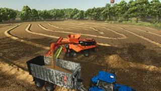 Claas Lexion 8000 – DF Industries Edition FS25
