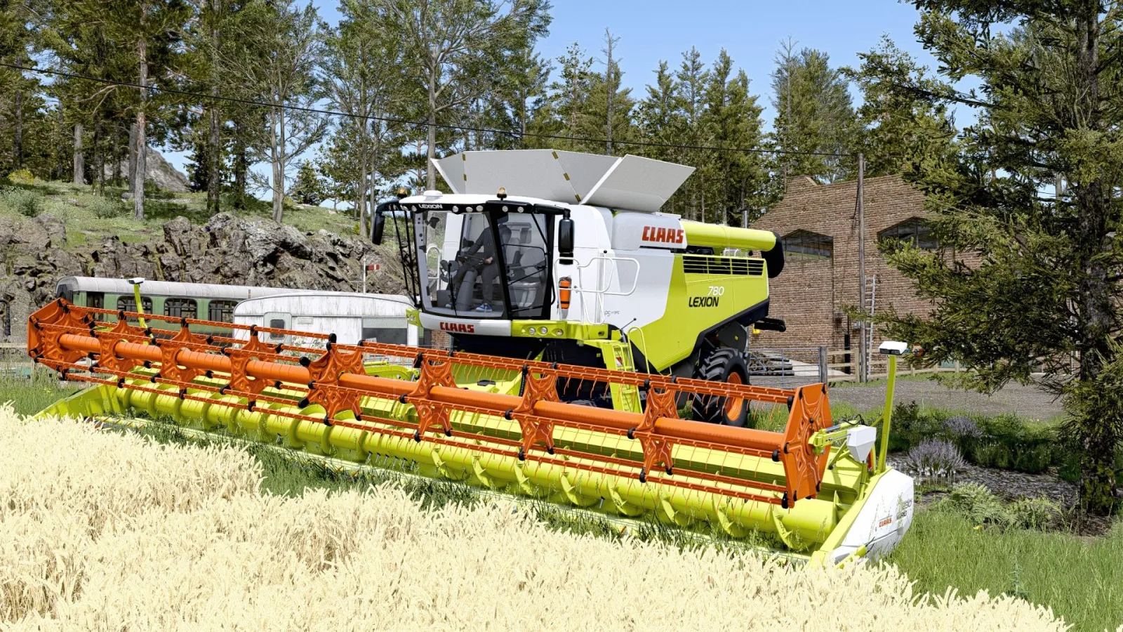 CLAAS Lexion 600/700 GEN 2 FS25 - screenshot 1