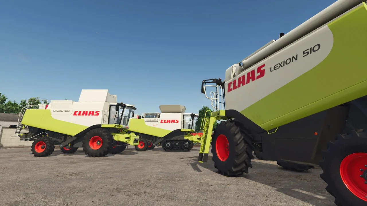 CLAAS Lexion 500 Series FS25