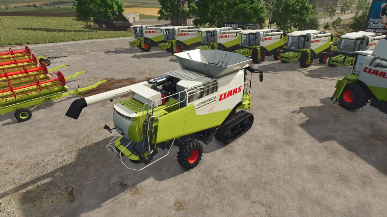 CLAAS Lexion 500 Series FS25
