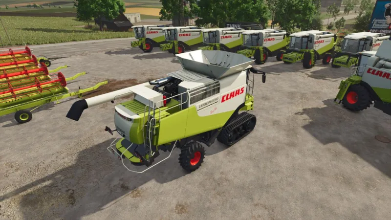 CLAAS Lexion 500 Series FS25