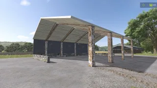French storage shed FS25