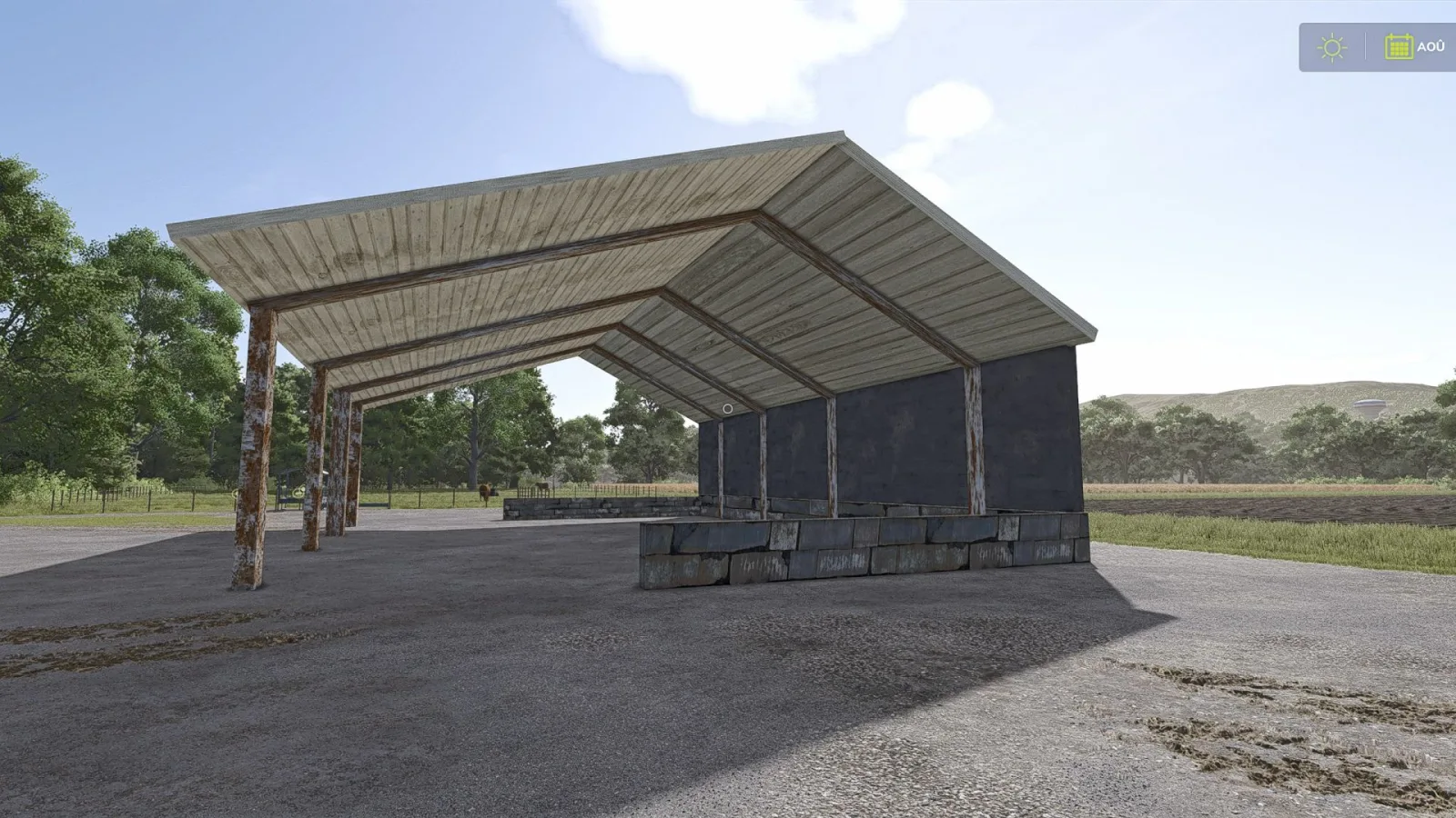 French storage shed FS25 - screenshot 3