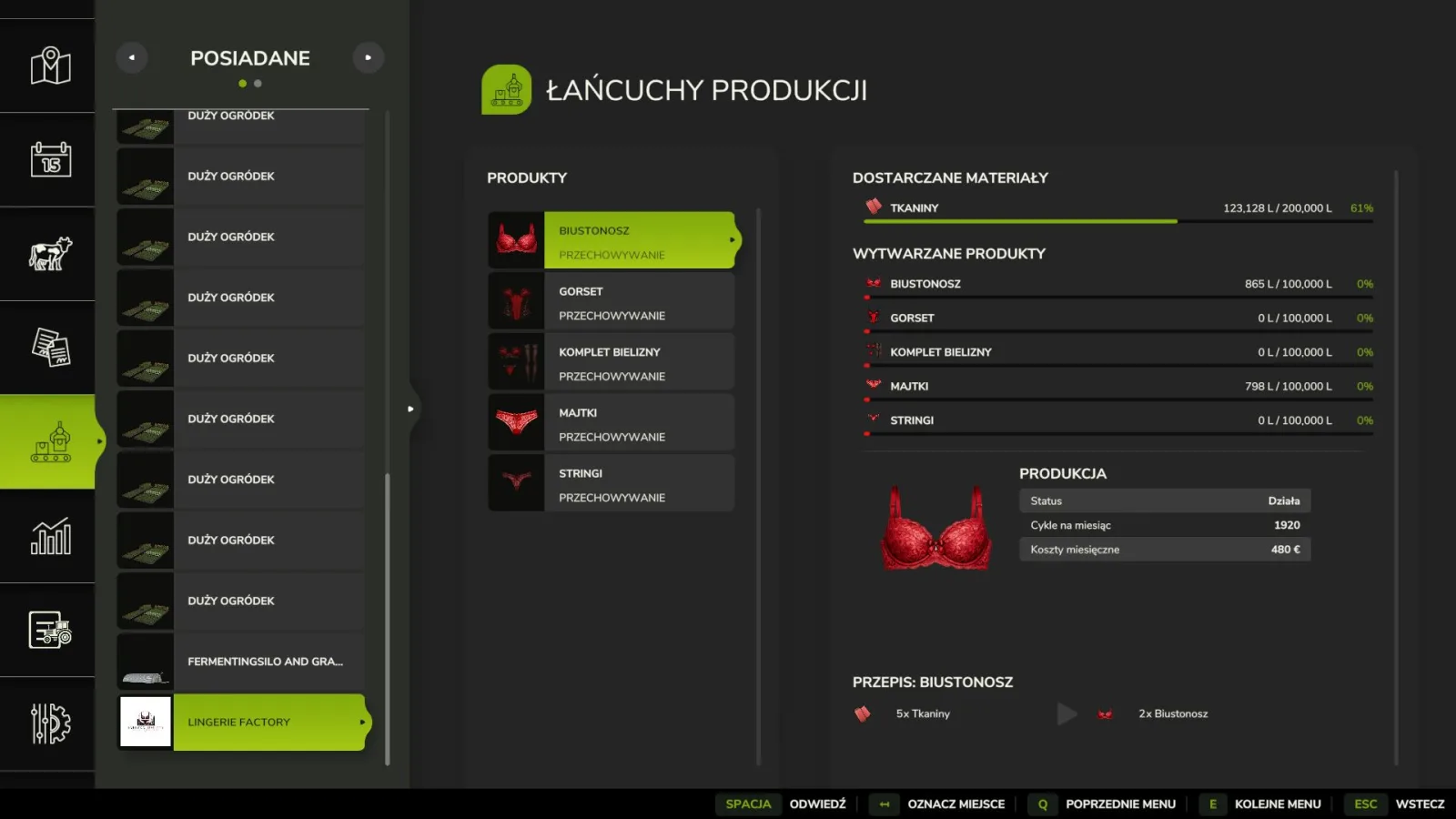 Lingerie Factory FS25 - screenshot 3