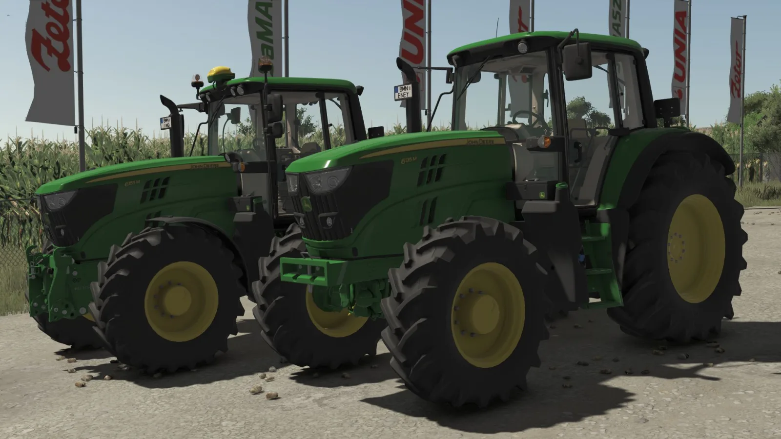 John Deere 6M Medium Frame Series 2011 FS25 - screenshot 1