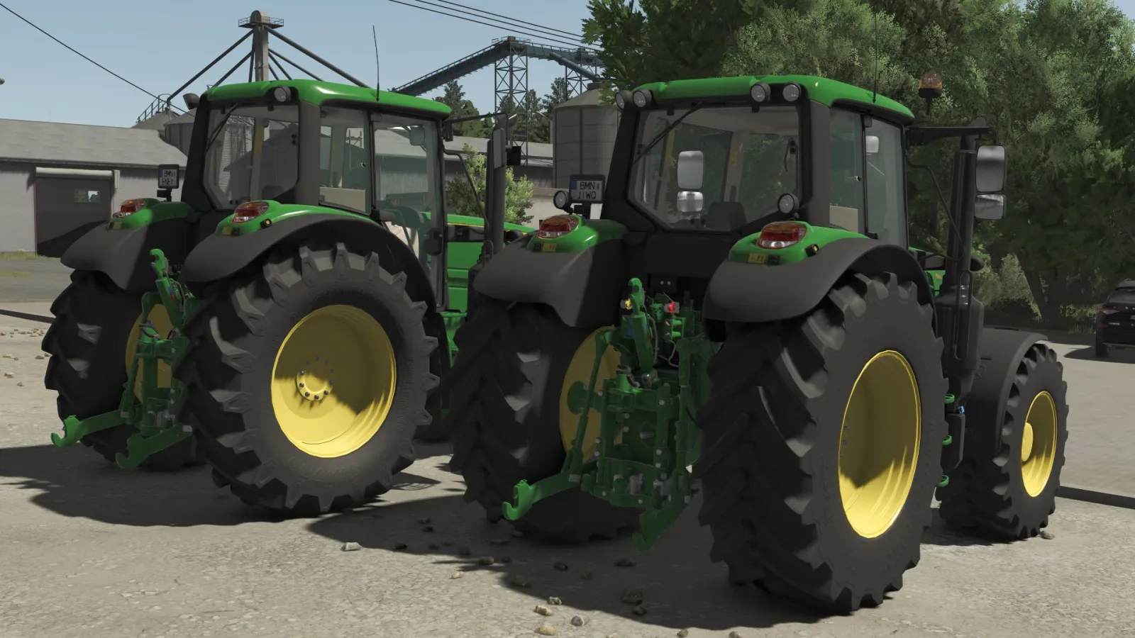 John Deere 6M Medium Frame Series 2011 FS25 - screenshot 2