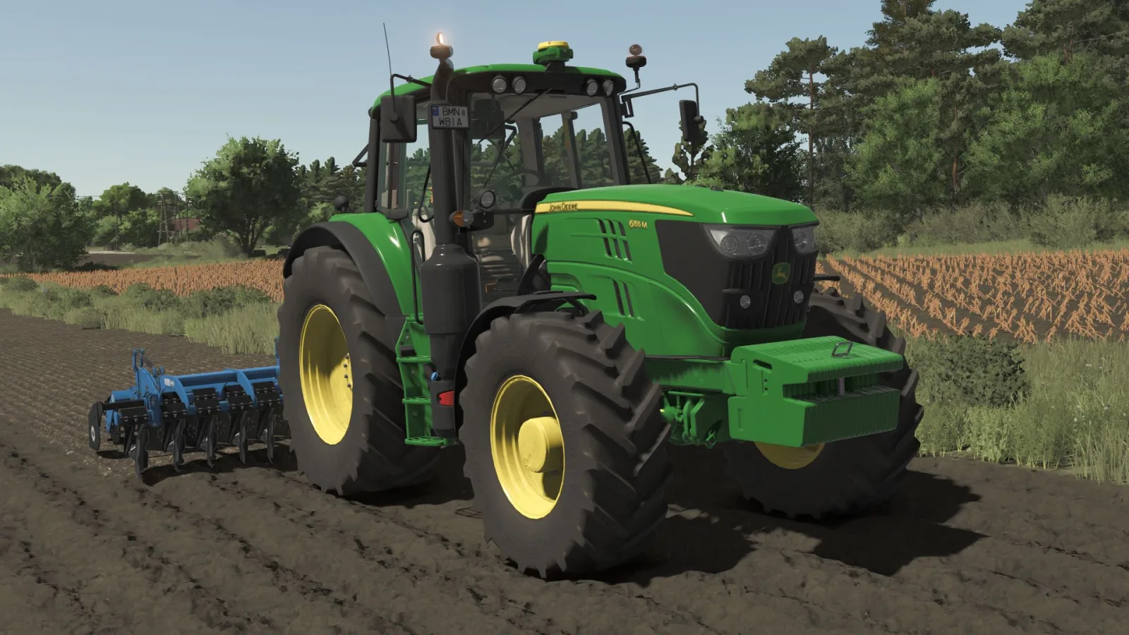 John Deere 6M Medium Frame Series 2011 FS25 - screenshot 3