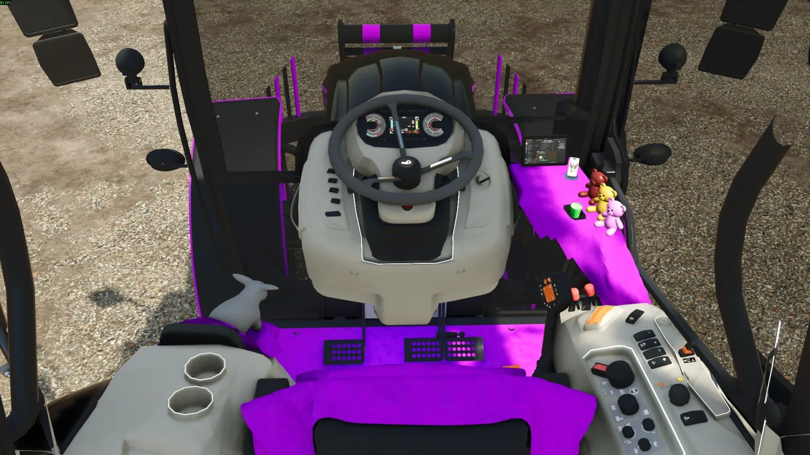Basak Red Power Custom Edit FS25 - screenshot 3