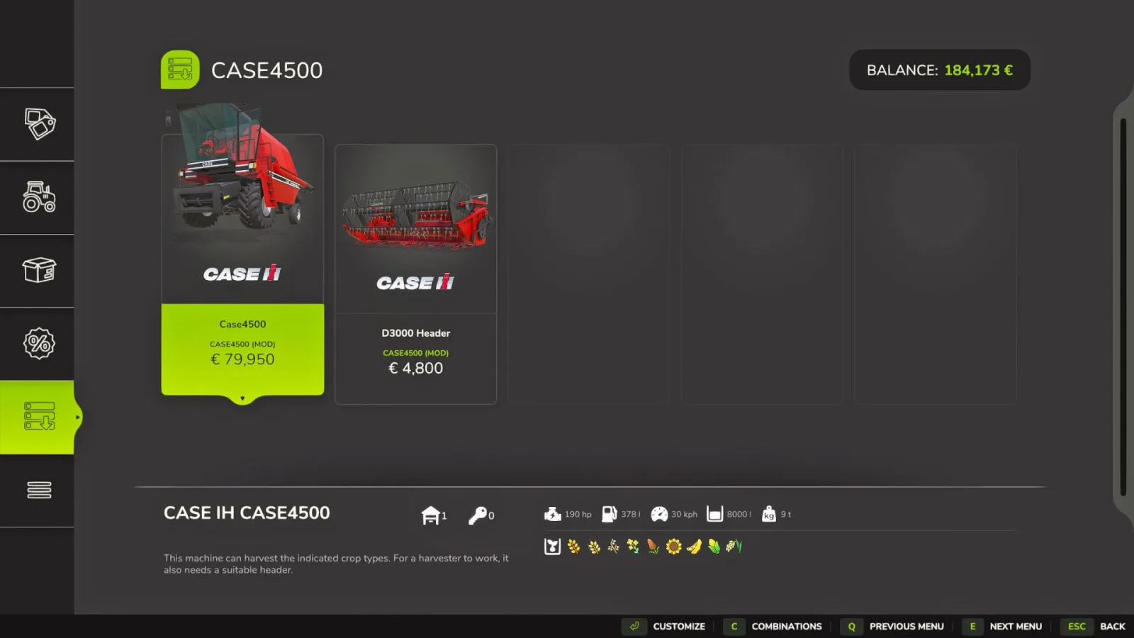 Case IH D4500 FS25