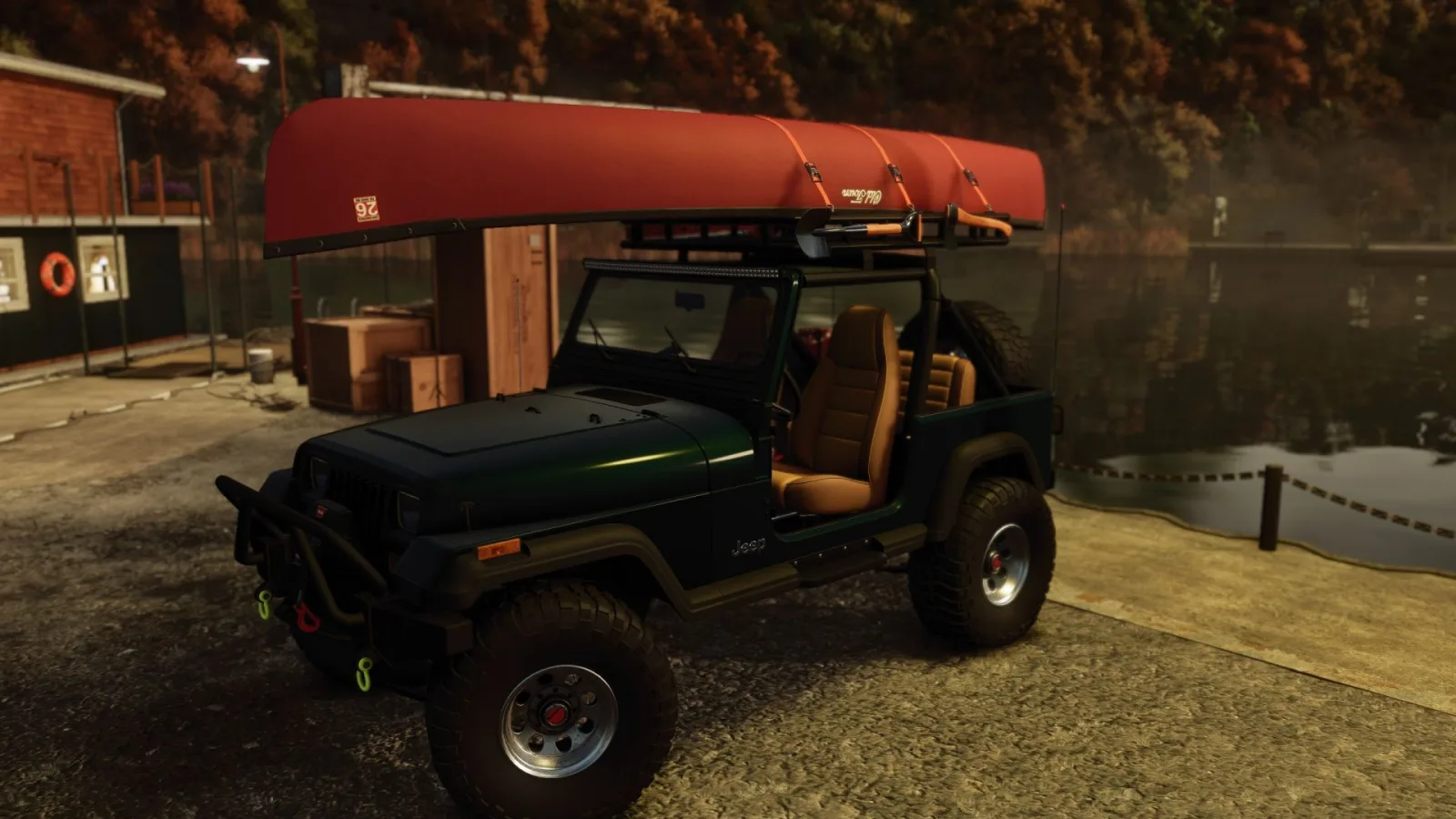 Old Town Discovery 15 Ft. Canoe FS25 - screenshot 2