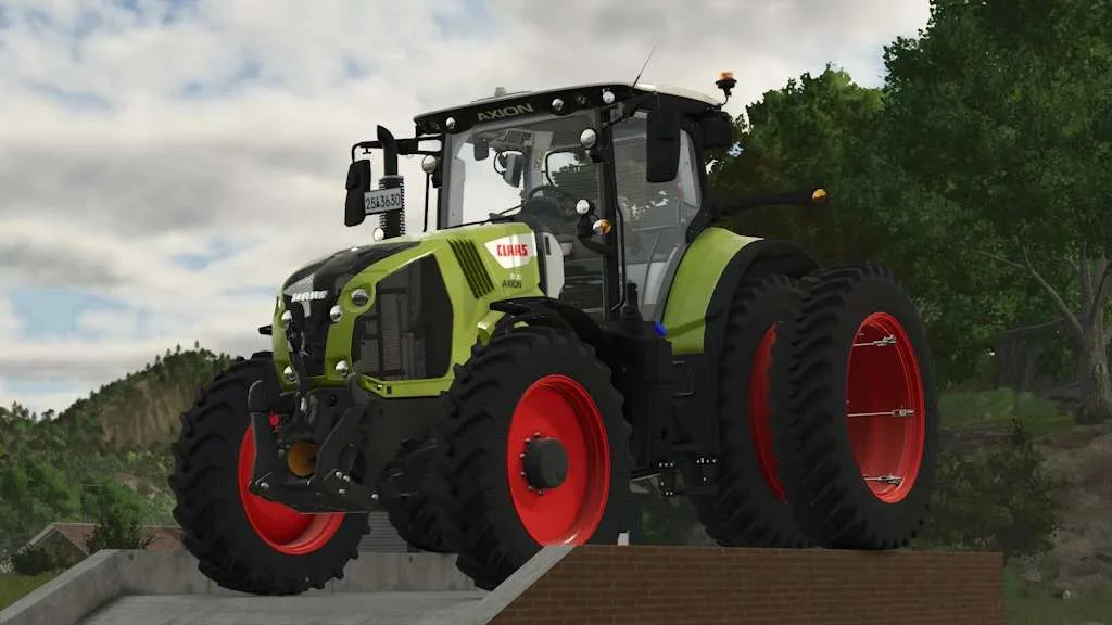 Claas AXION 800-870 Rust Edition v1.6 - screenshot 1