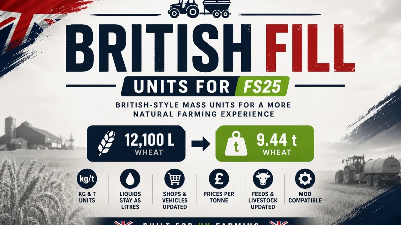 British Fill Units FS25 - screenshot 1
