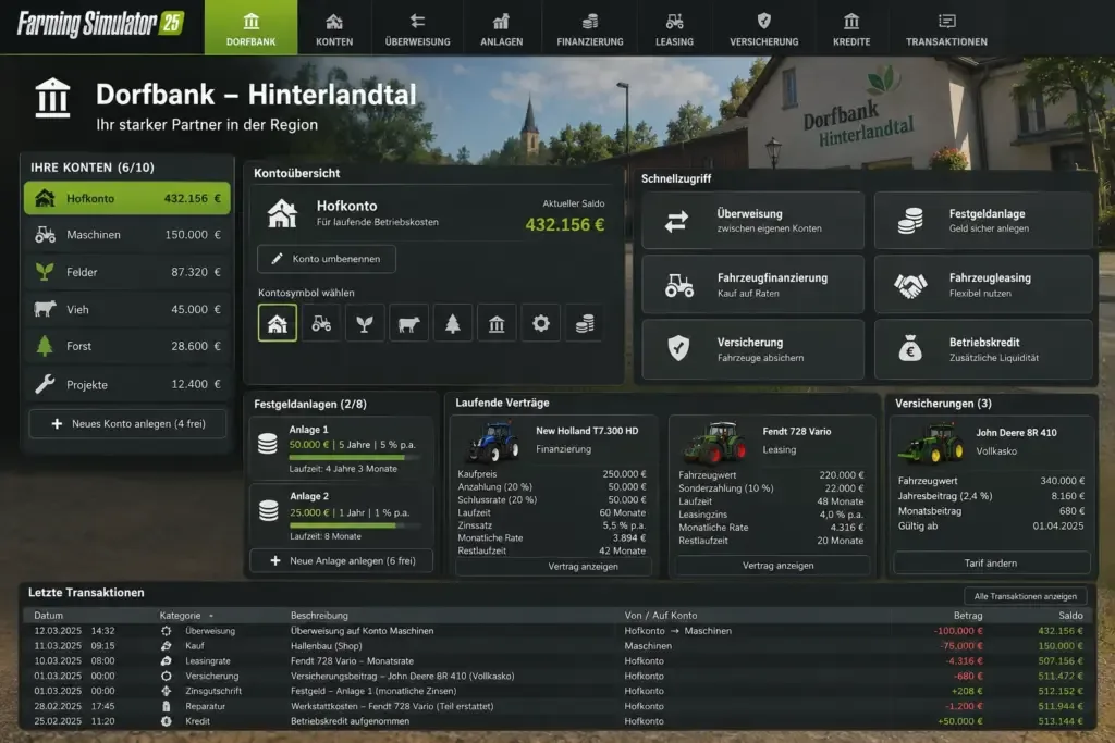 Village Bank V1.1
