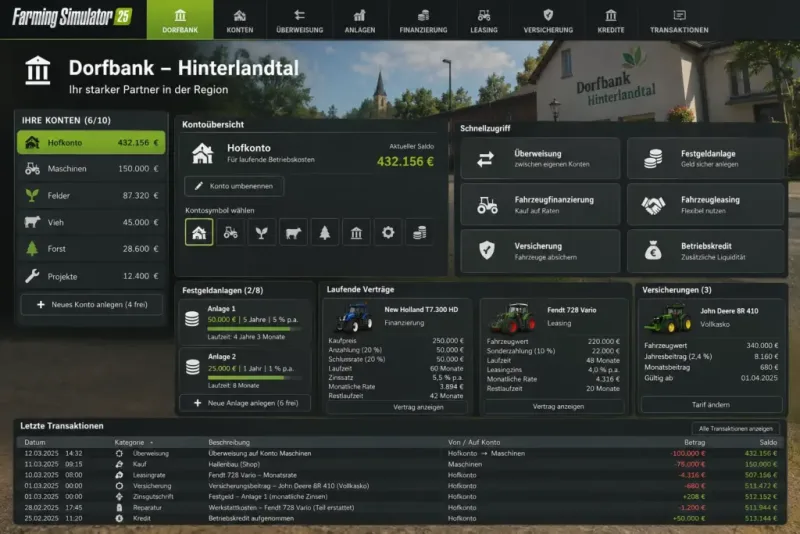 Village Bank V1.1