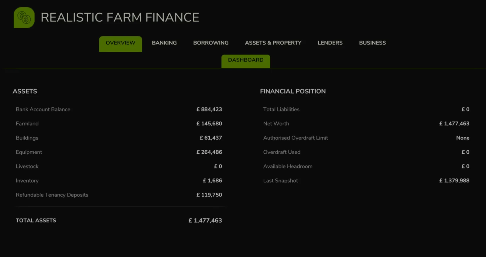 Realistic Farm Finance V1.0 - screenshot 1