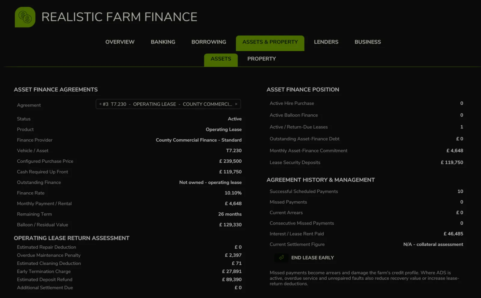 Realistic Farm Finance V1.0 - screenshot 2