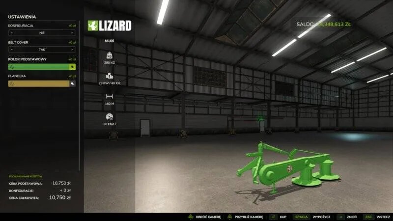 ZTR-165 Mower - screenshot 2