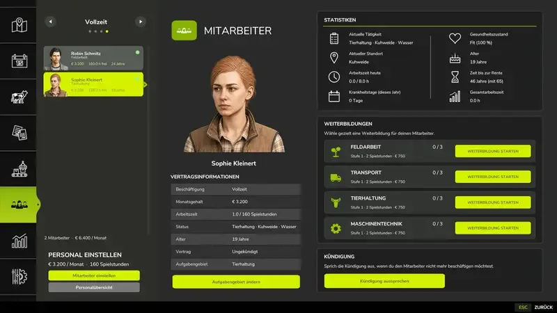 Employees - screenshot 1