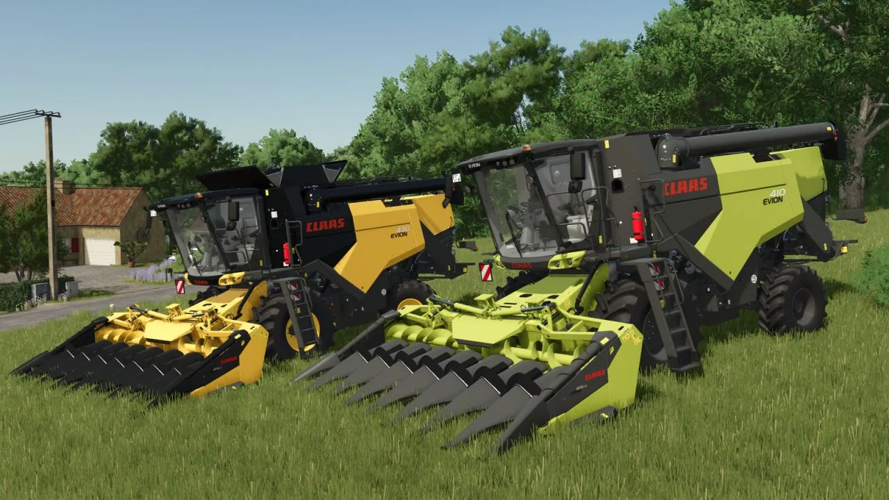 Pack CLAAS Evion 410-450 Series Montana FS25