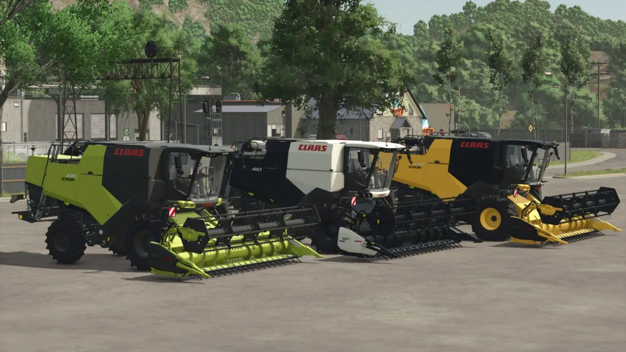 Pack CLAAS Evion 410-450 Series Montana FS25