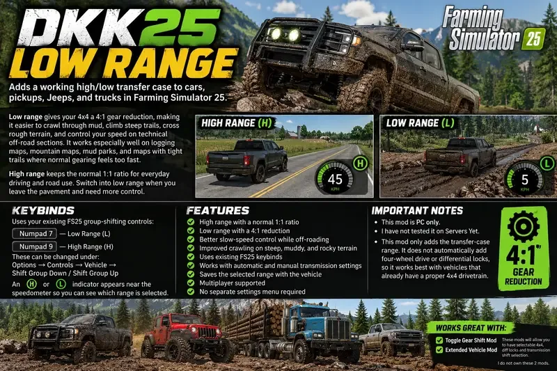 Low Range Transfer Case