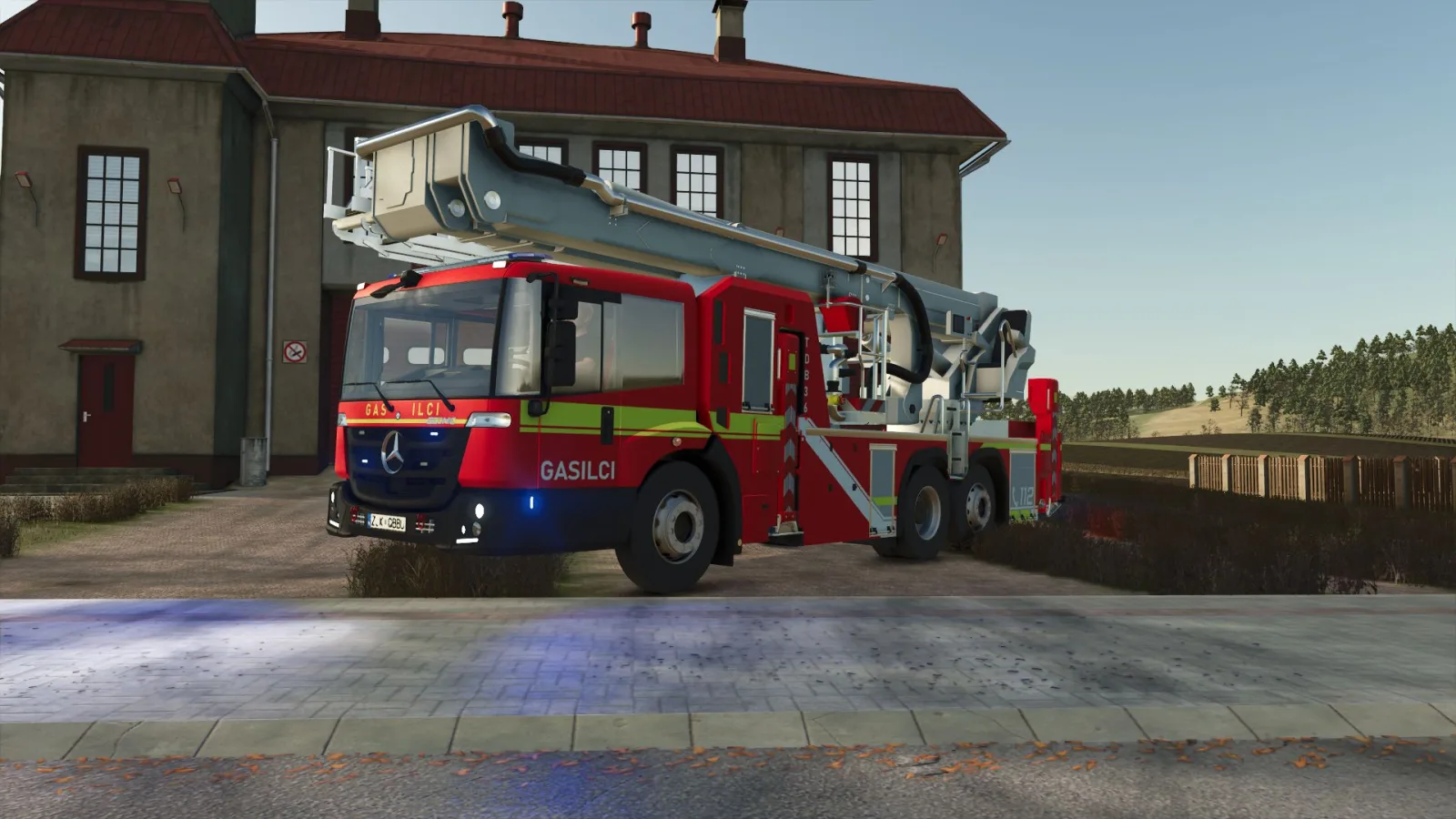 Mercedes Benz Econic WISS TMB (FW Slowenien) FS25 - screenshot 1