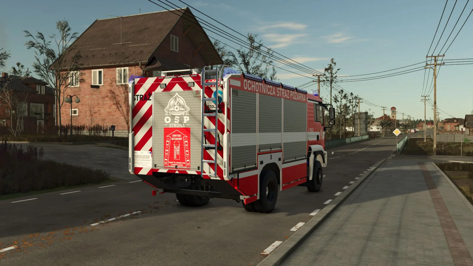 MAN Ziegler TLF 4000 (FW Polen) FS25 - screenshot 2