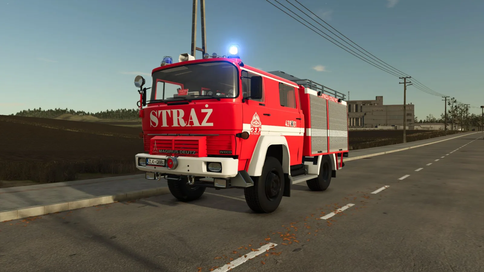 Magirus-Deutz LF8 (FW Polen) FS25 - screenshot 1