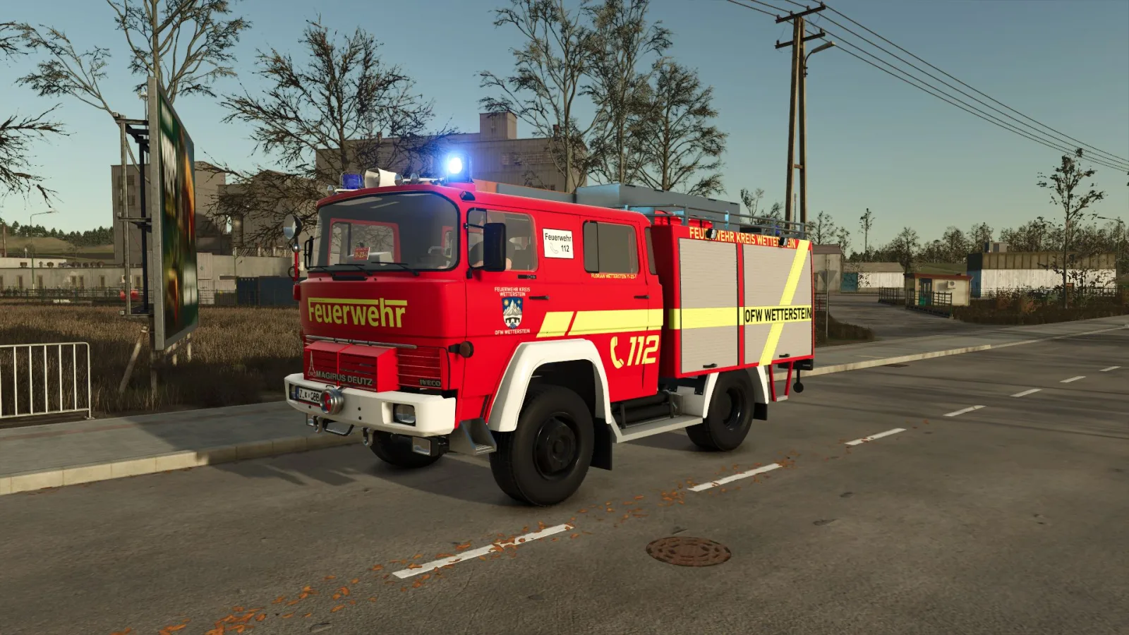 Magirus-Deutz LF8 (LK Wetterstein) FS25 - screenshot 1