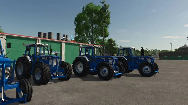 Ford 8000 with Front Blade - screenshot 2
